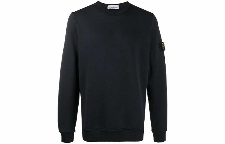 Мужское худи STONE ISLAND (черное)