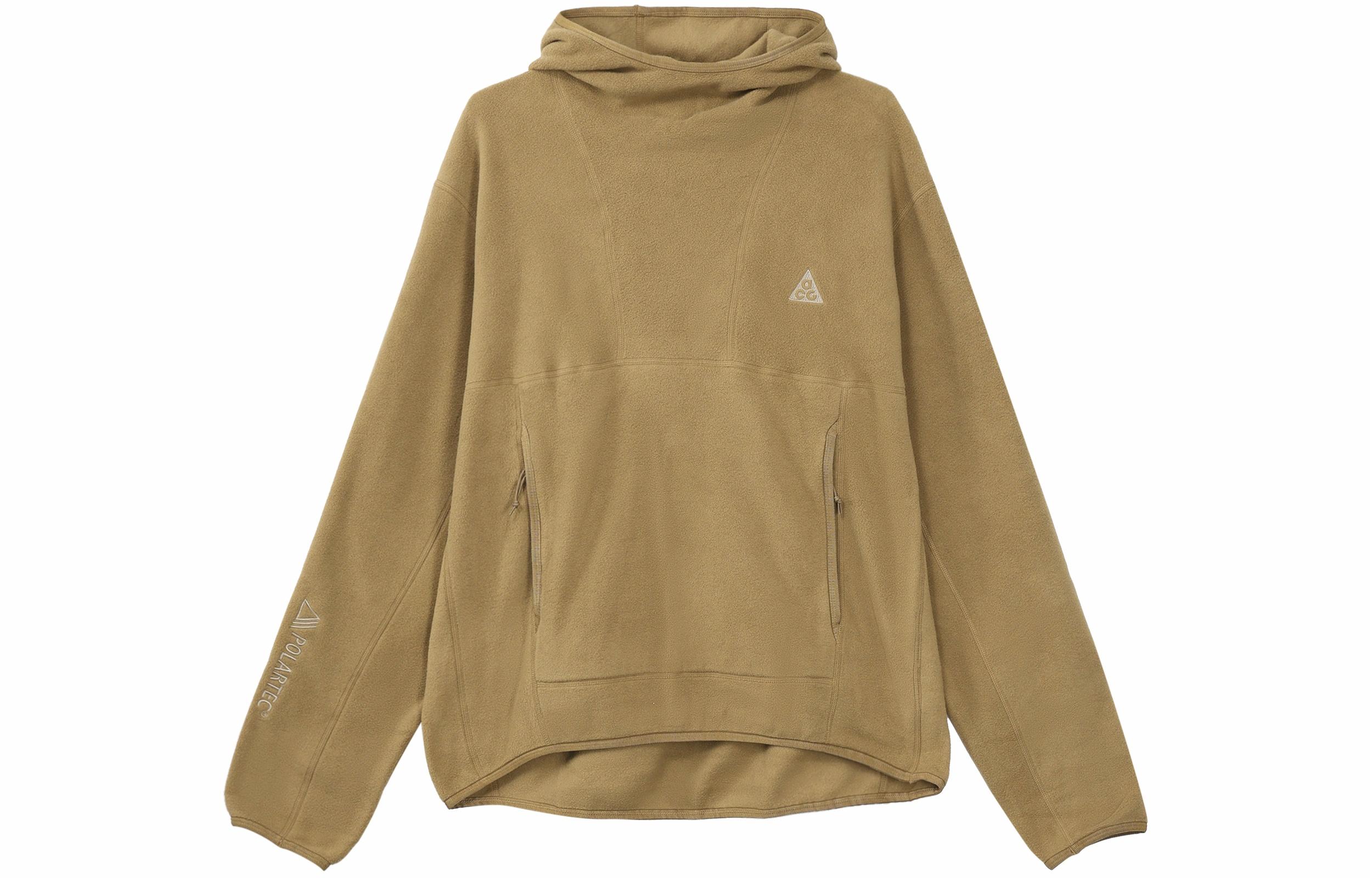 Мужское худи Nike ACG Polartec®Wolf Tree (бежевое) — фото 1