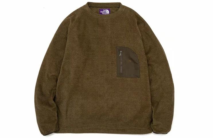Мужское худи The North Face PURPLE LABEL (коричневое)