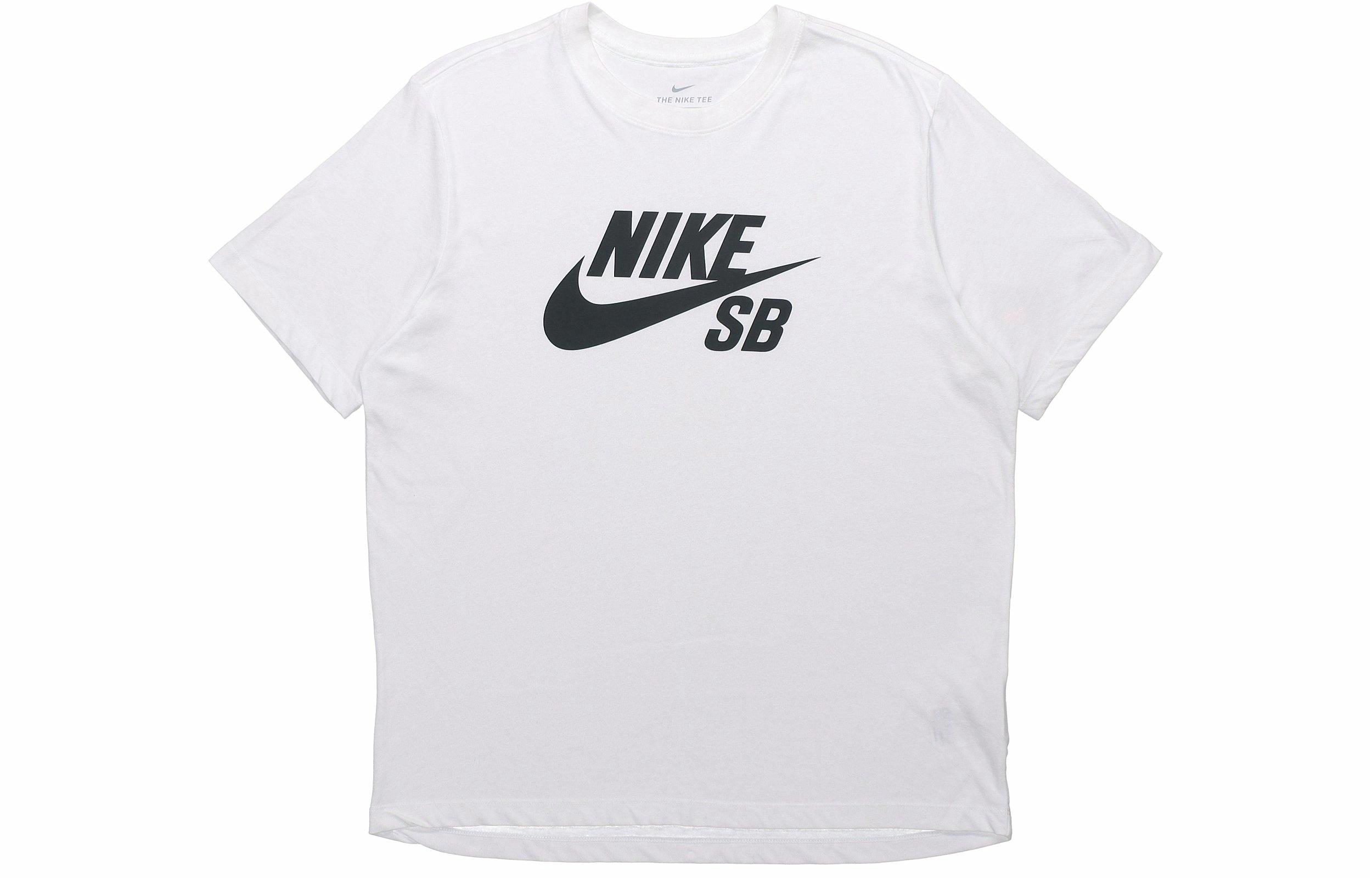 Мужские футболка Nike SB DRI-FIT (белая) — фото 1