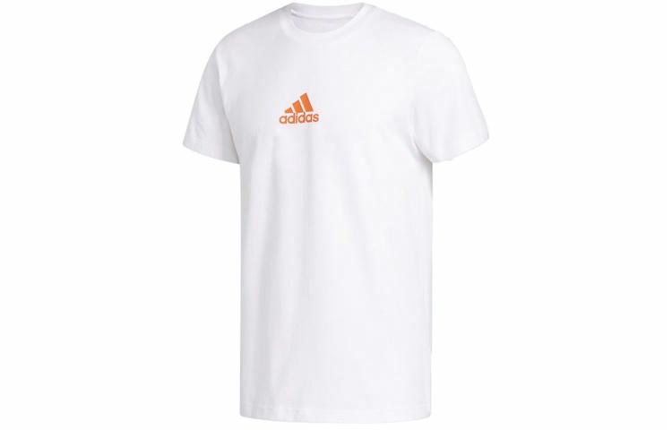 Мужская футболка adidas LIL STRIPE TEAM T (белая) — фото 1