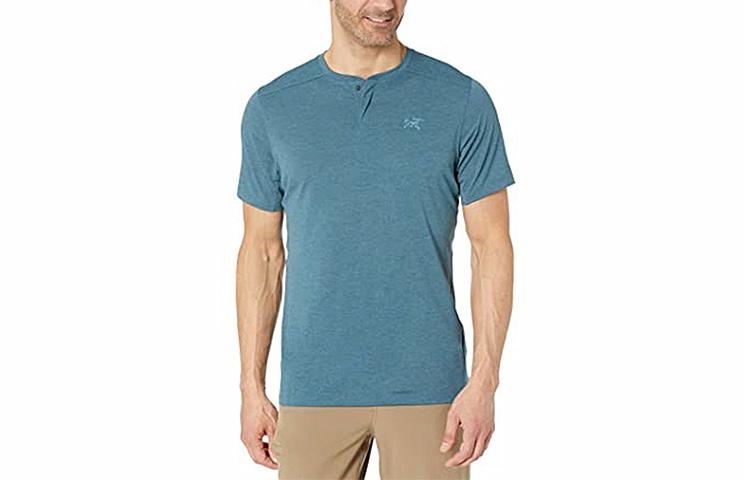Мужская футболка Arcteryx Kadem Henley (синяя)