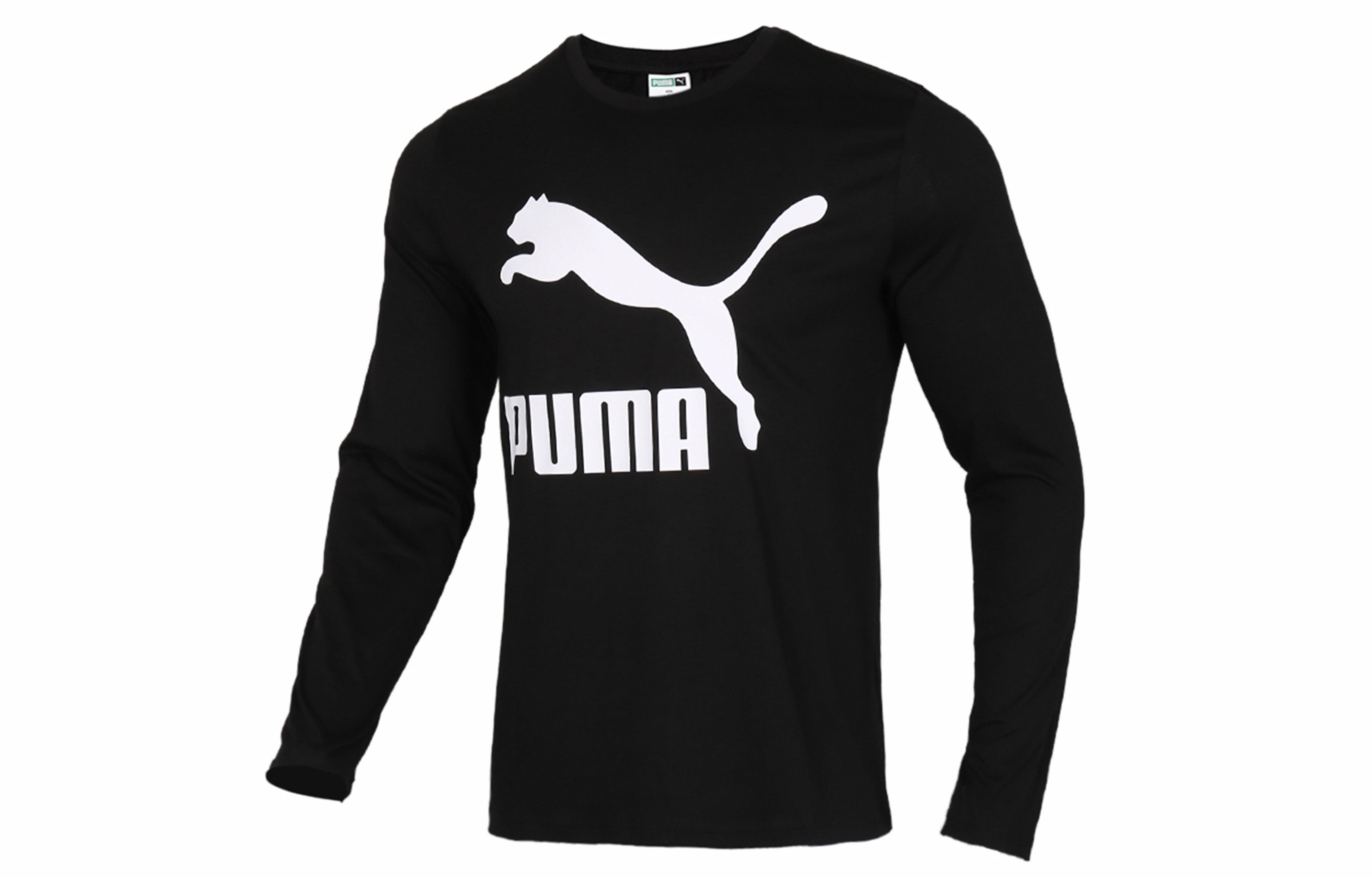 Мужская футболка PUMA (черная) — фото 1