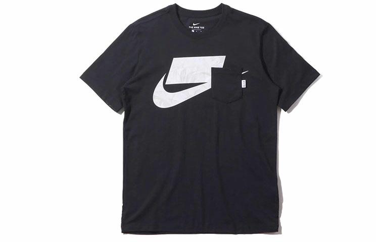 Мужская футболка Nike T (черная) — фото 1