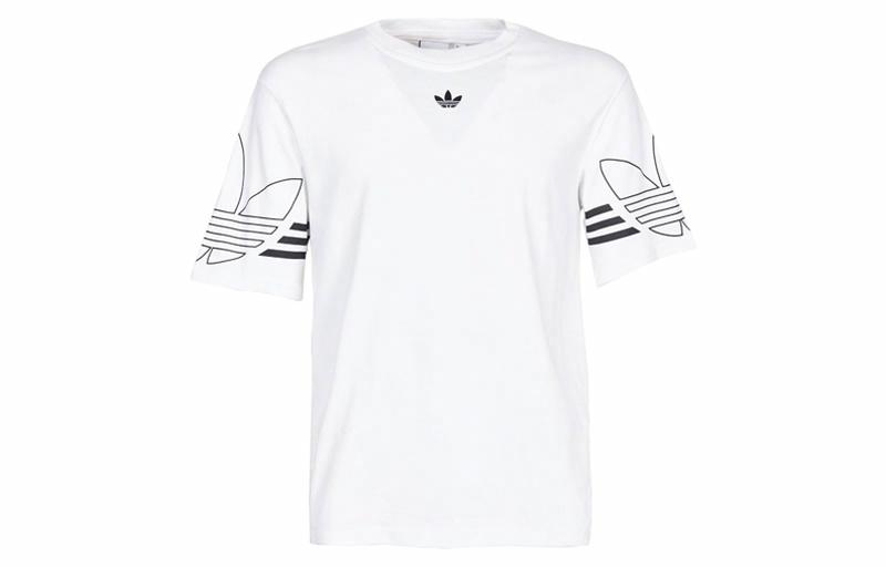 Мужская футболка adidas originals Outline Tee (белая) — фото 1