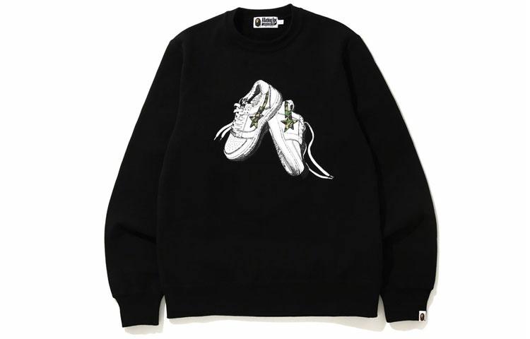 Худи A BATHING APE Bape STA (черное)