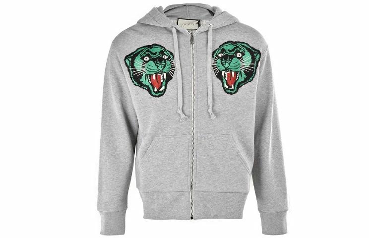 Мужское худи Gucci (серое)