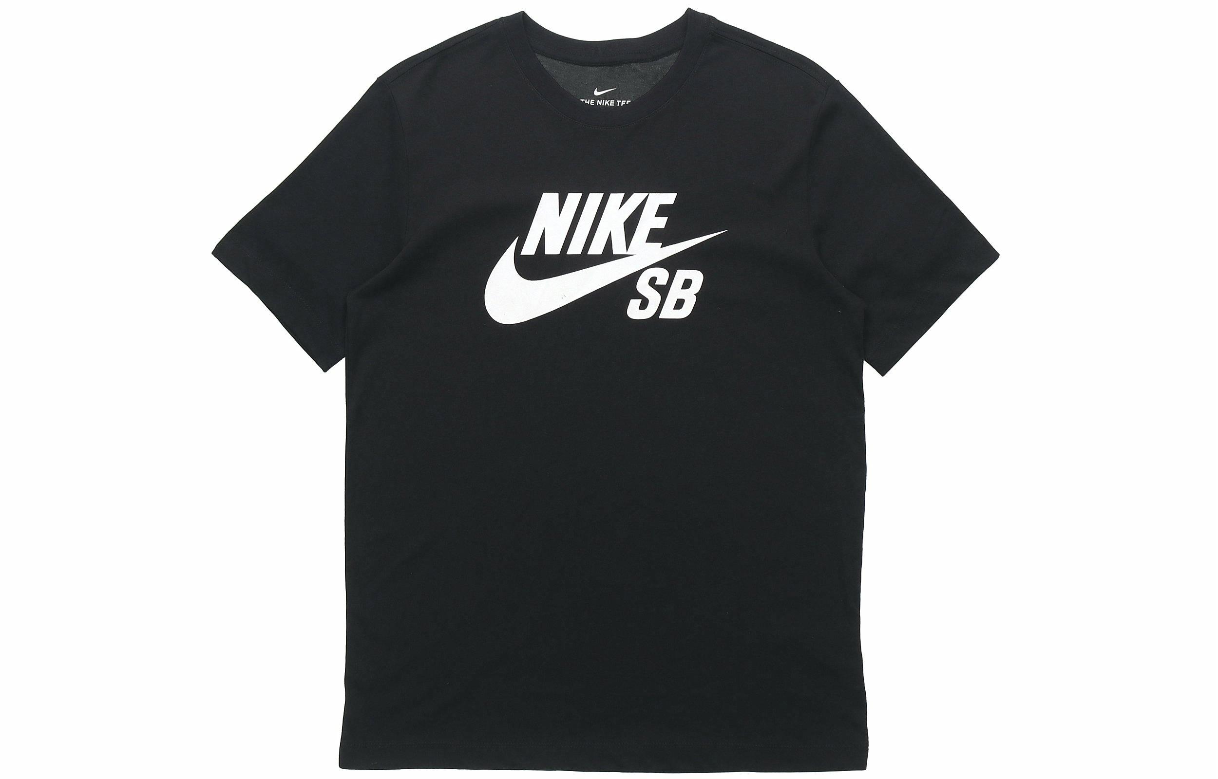 Мужская футболка Nike SB DRI-FIT (черная) — фото 1