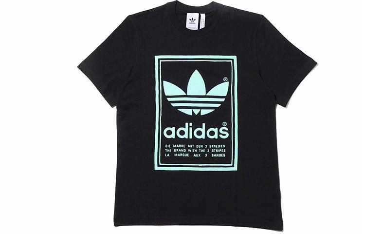Мужская футболка adidas originals T (черная) — фото 1