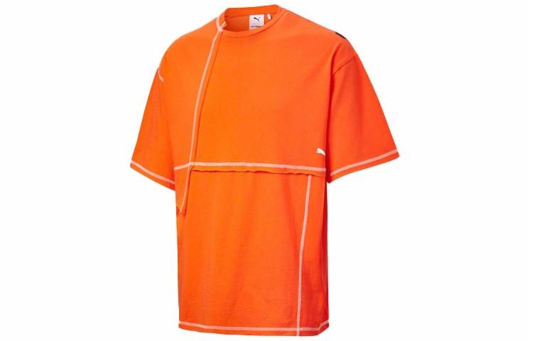 Футболка PUMA x ATTEMPT DECONSTRUCTED TEE (красная)