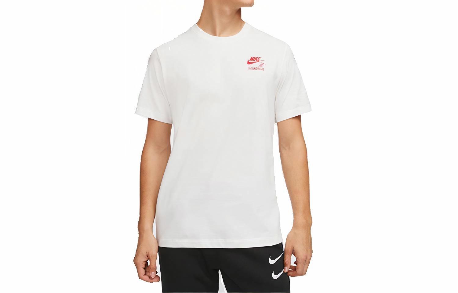 Мужская футболка Nike Sportswear T-shirt (/ молочно-белая) — фото 1