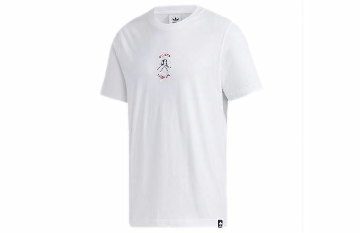 Мужская футболка adidas originals MIC Graphic T 1 (белая) — фото 1