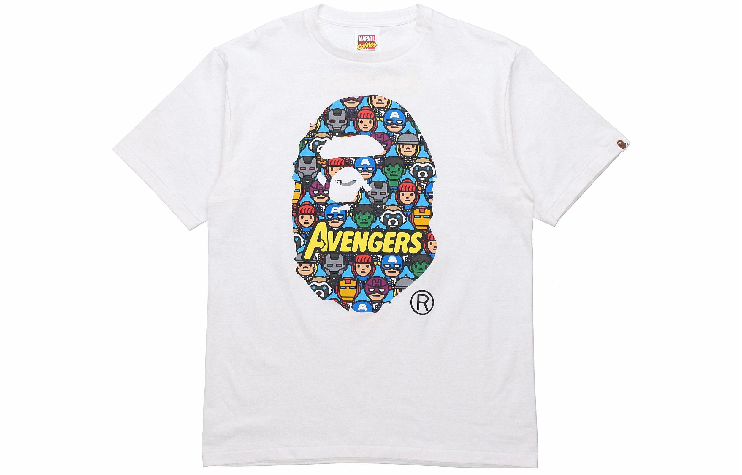 Мужская футболка A BATHING APE (белая)