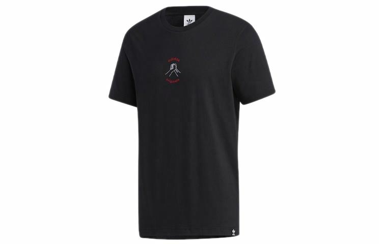 Мужская футболка adidas originals MIC Graphic T 1 T (черная) — фото 1
