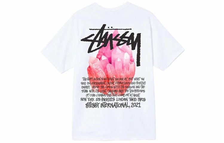 Футболка Stussy Reflection Tee (розовая)