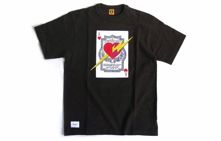 Футболка Human Made HUMAN MADE x WTAPS T (черная)