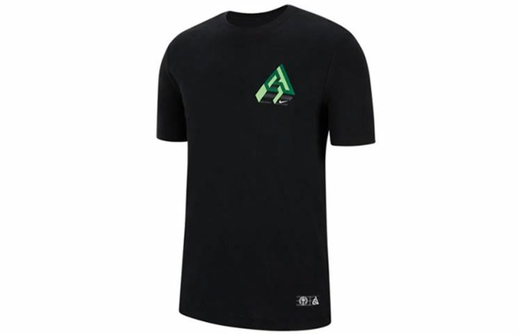 Мужская футболка Nike Dri-FIT Giannis Logo Tee (черная) — фото 1