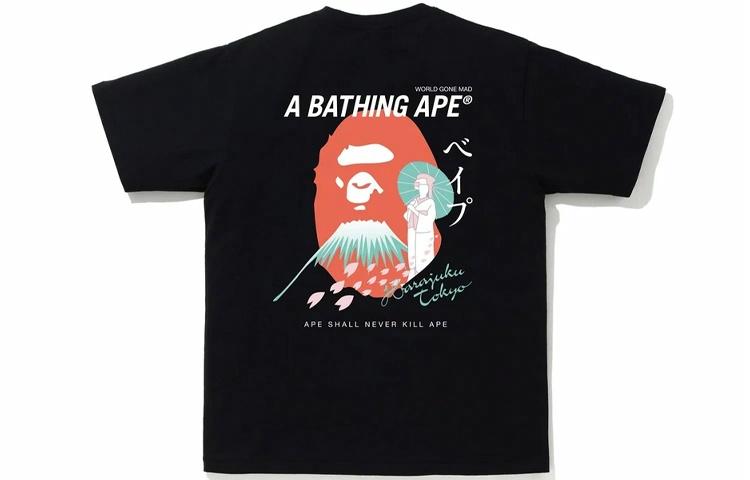 Футболка A BATHING APE (белая)