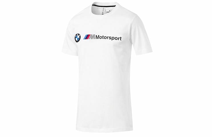 Мужская футболка PUMA BMW Motorsport (белая) — фото 1