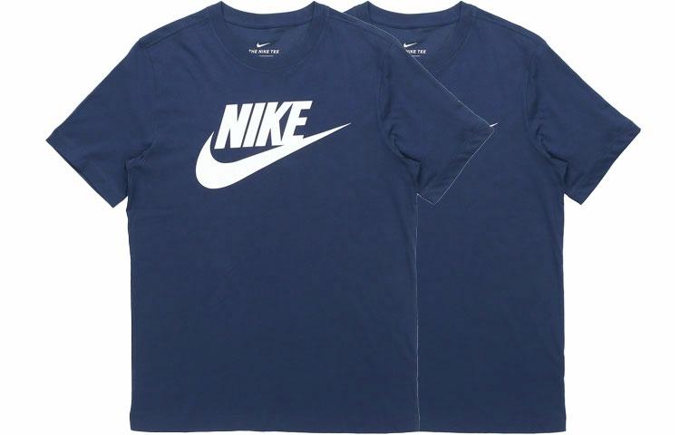 Мужская футболка Nike Sportswear (синяя) — фото 7