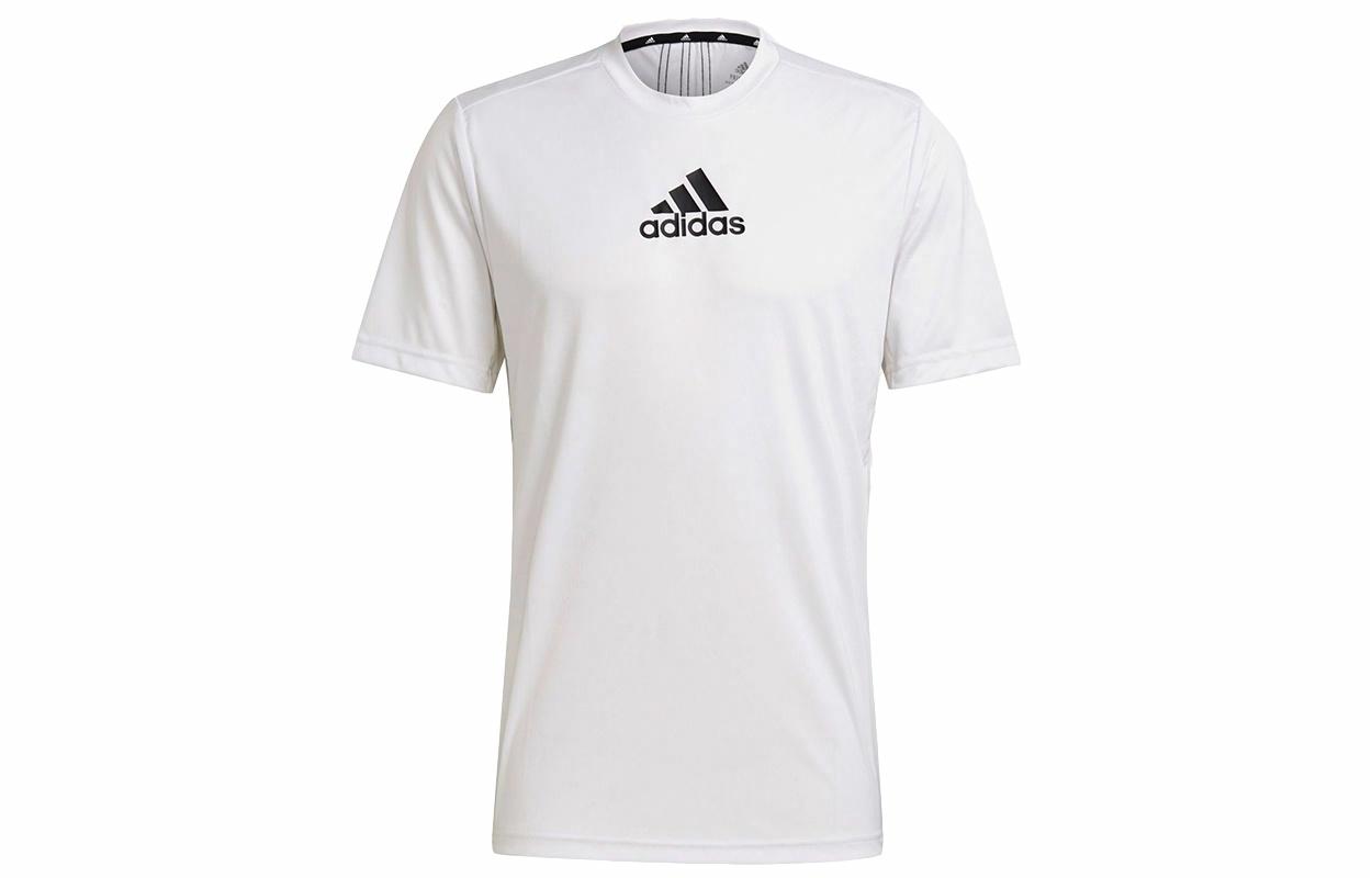 Мужская футболка adidas (белая) — фото 1