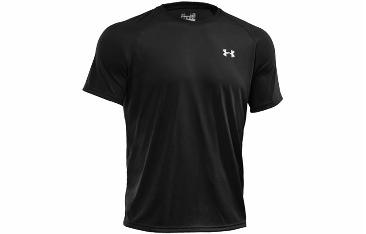 Мужская футболка Under Armour (черная) — фото 1