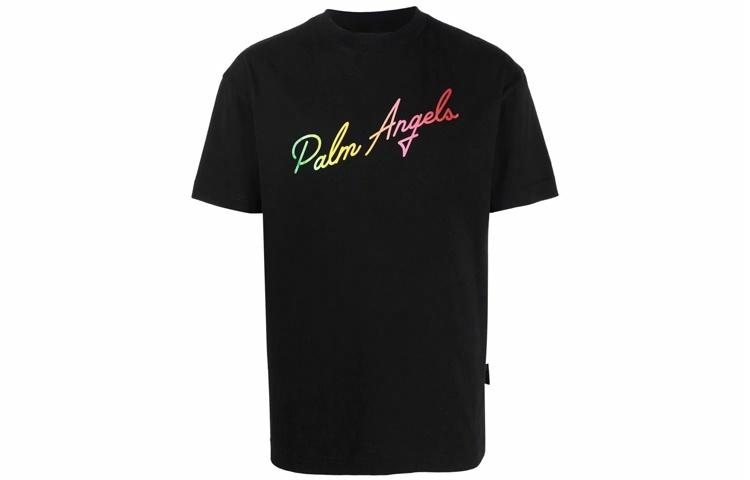 Мужская футболка PALM ANGELS (черная)