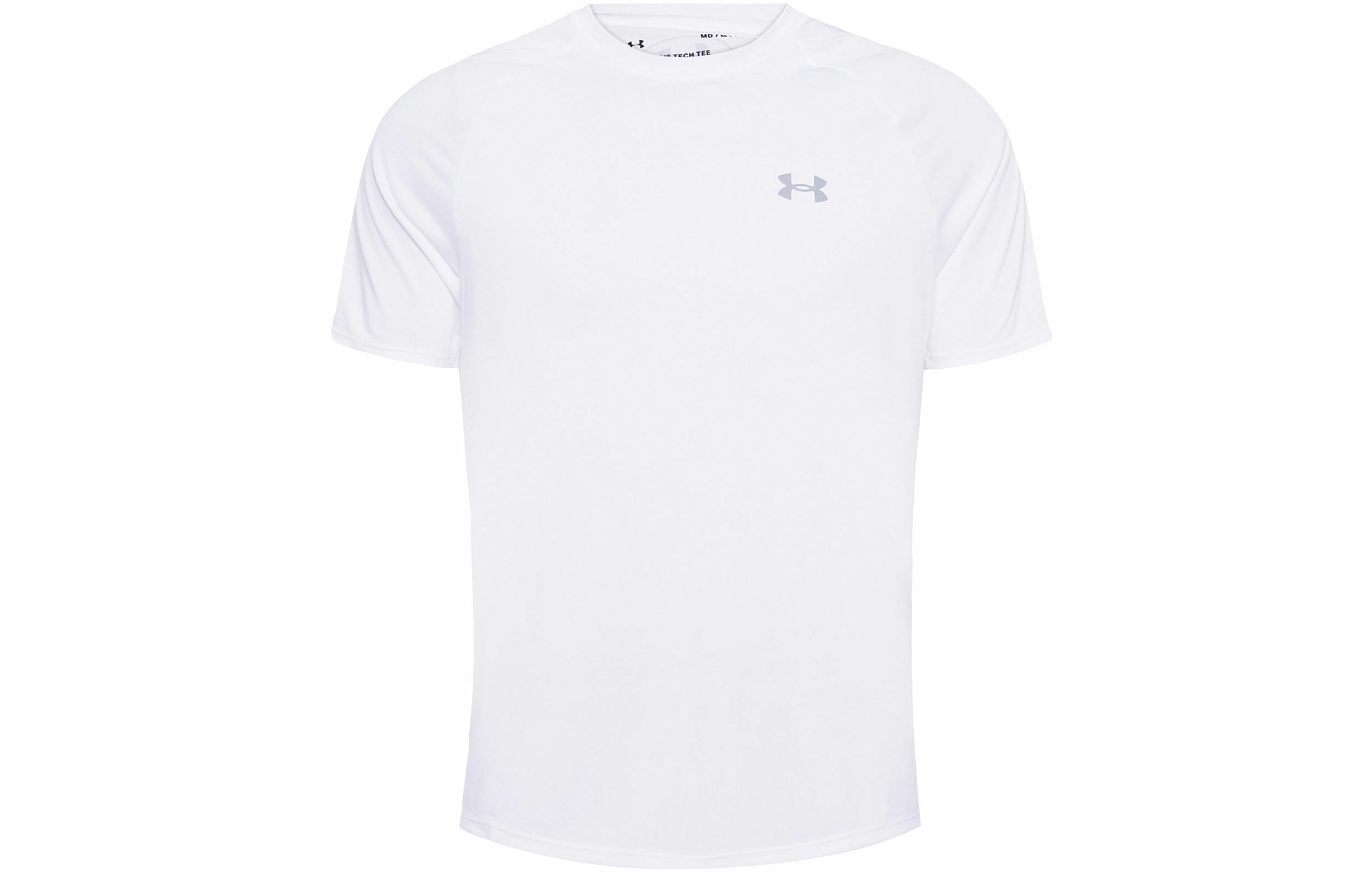 Мужская футболка Under Armour Tech 2.0 T-Shirt (белая)