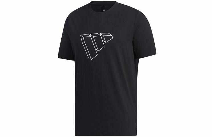 Мужская футболка adidas Fi Tee Sub Bos (черная) — фото 1