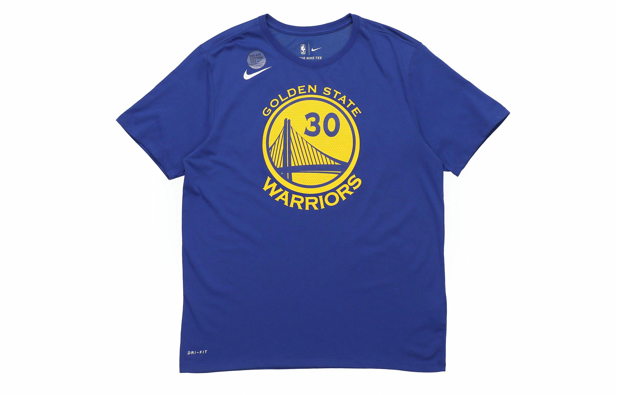 Мужская футболка Nike Dri-Fit NBA (синяя) — фото 1