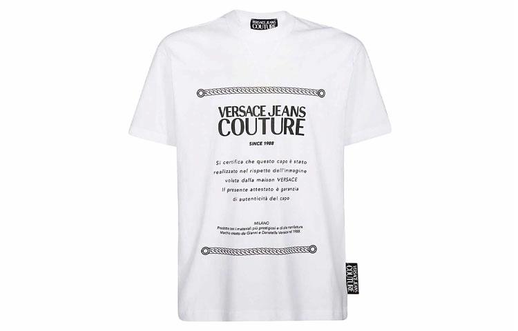 Мужская футболка Versace Jeans Couture (белая)