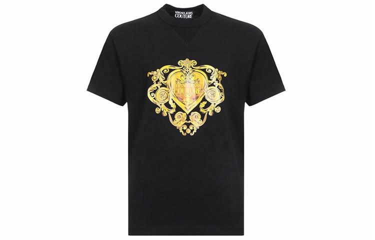 Мужская футболка Versace (черная)