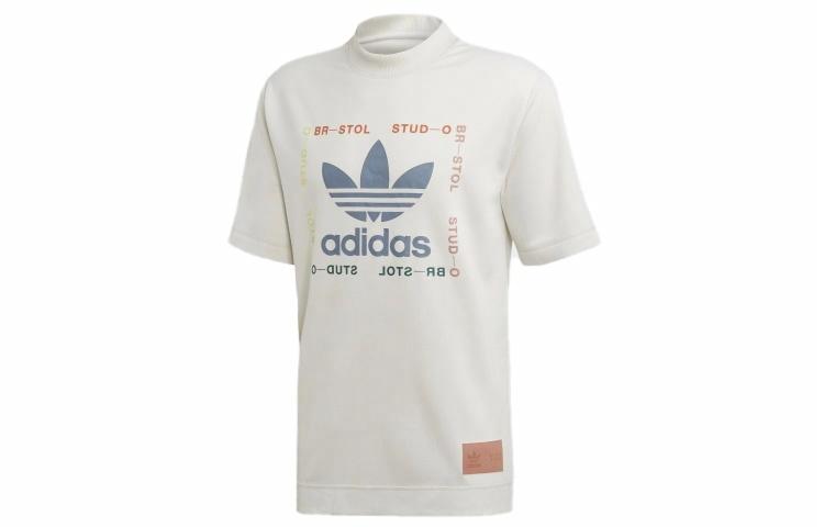 Мужская футболка adidas originals BRISTOL SHIRT (белая) — фото 1