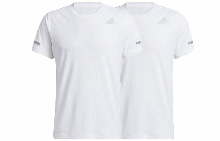 Мужская футболка adidas T (белая) — фото 5