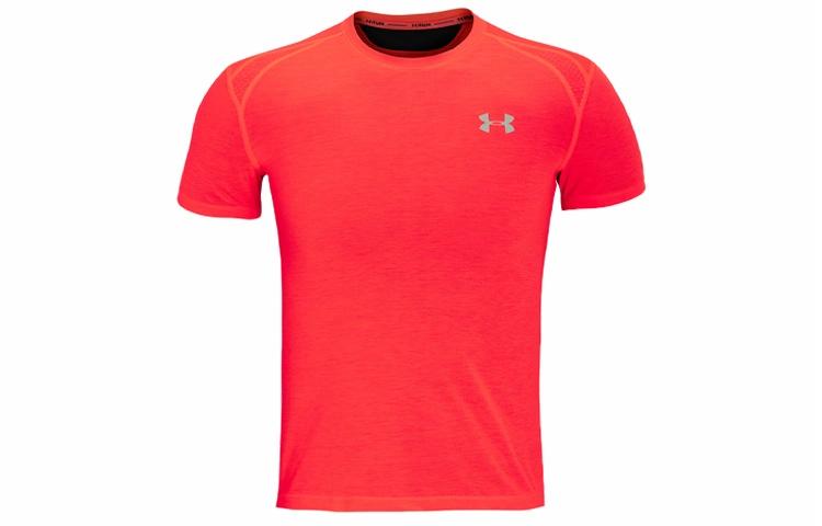 Мужская футболка Under Armour Running (красная) — фото 1