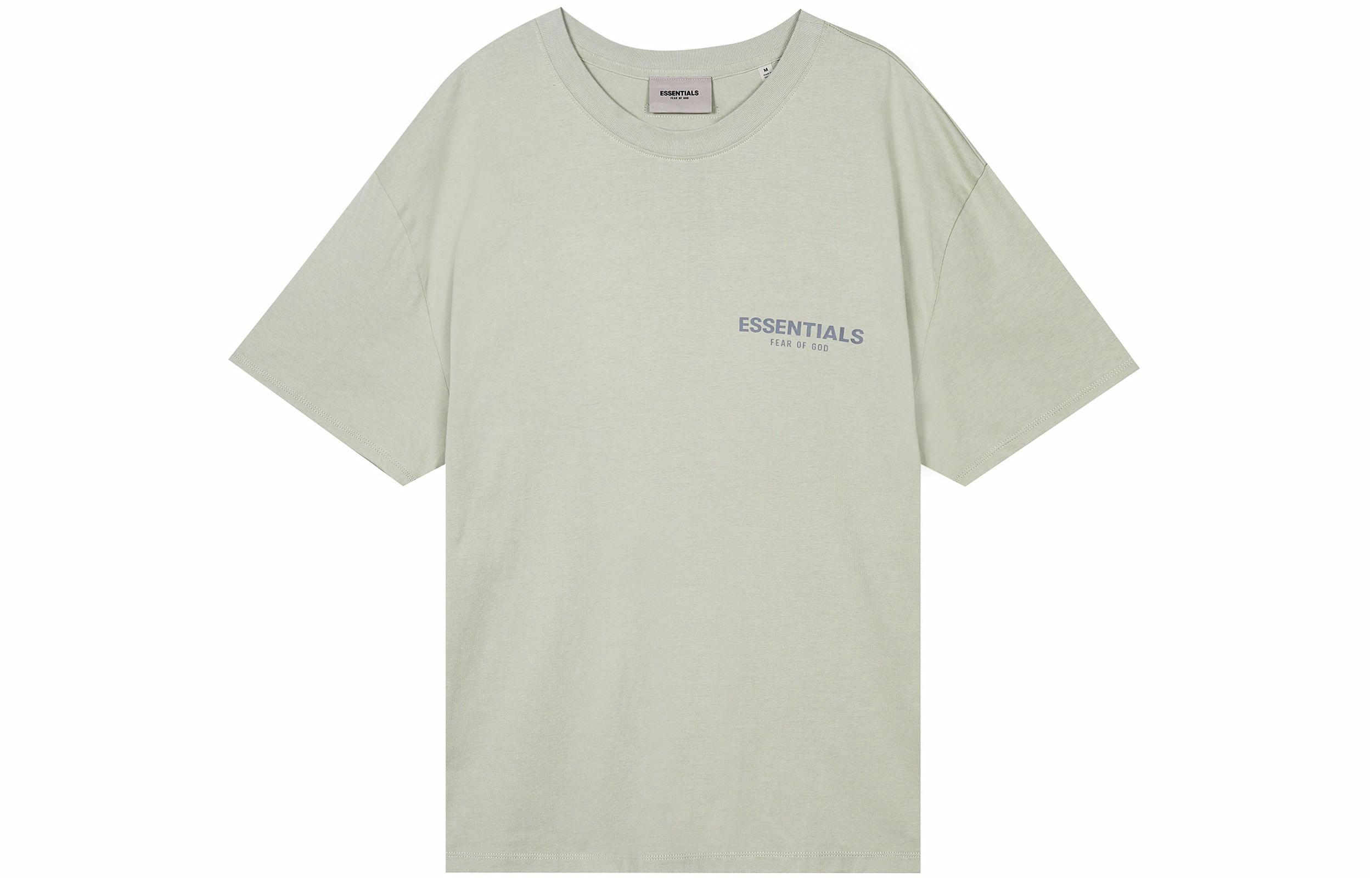 Мужская футболка Fear of God Essentials FW21 T-Shirt (зеленая)