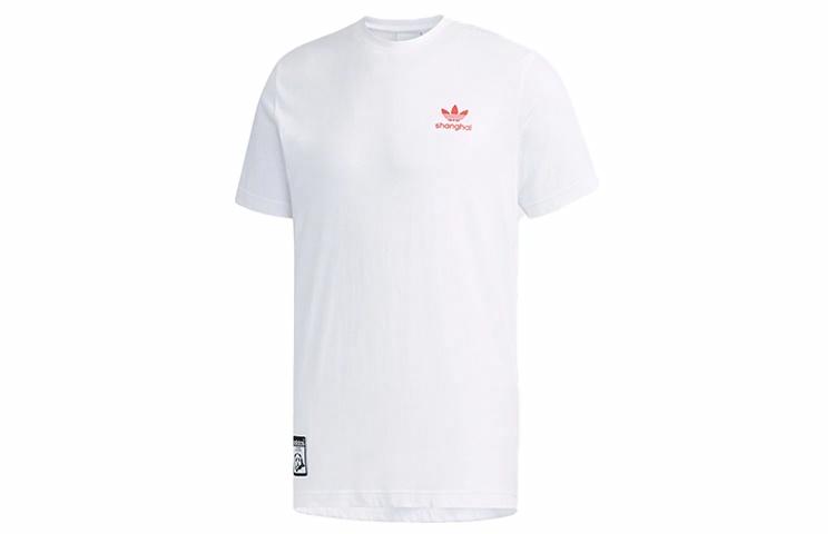 Мужская футболка adidas originals (белая) — фото 1