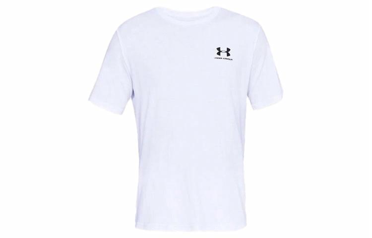Футболка Under Armour Sportstyler Logo (белая) — фото 1