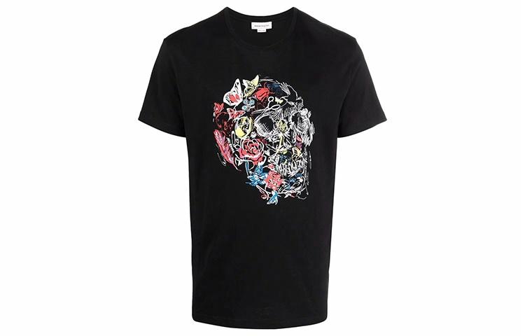 Мужская футболка Alexander Alexander McQueen T (черная)