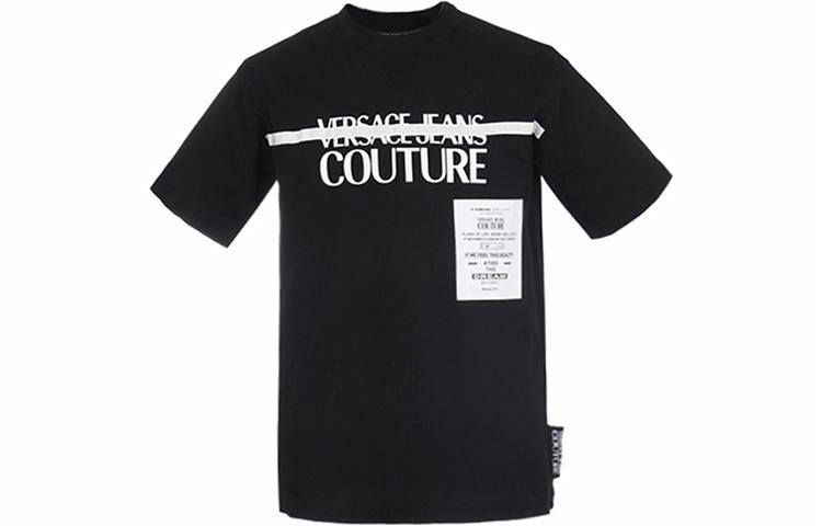 Мужская футболка Versace VERSACE JEANS COUTURE (черная)
