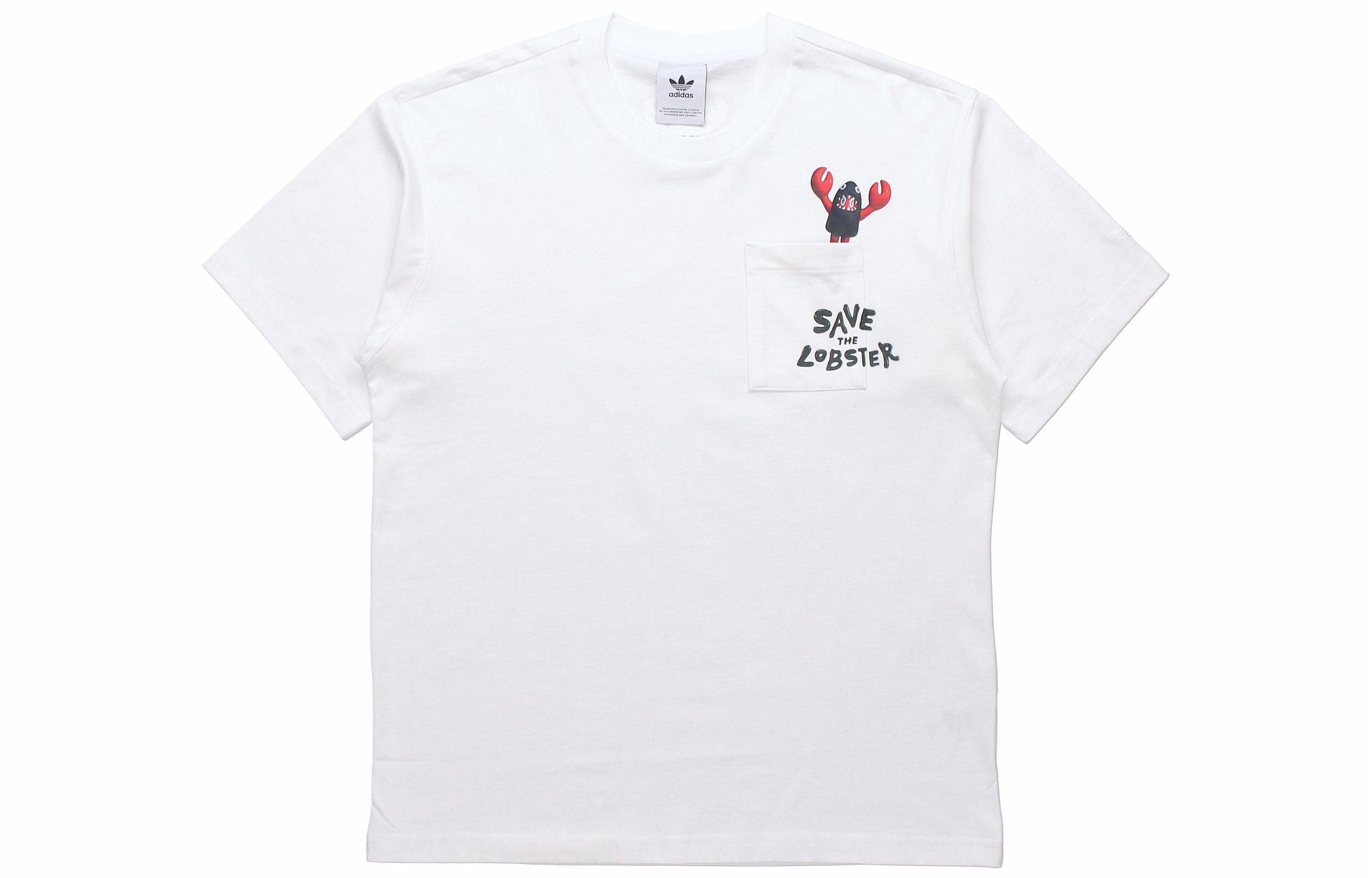 Мужская футболка adidas originals T (белая) — фото 1