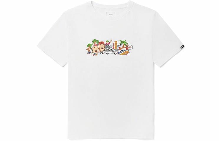 Мужская футболка Vans AP FUN SQUAD (белый) — фото 1