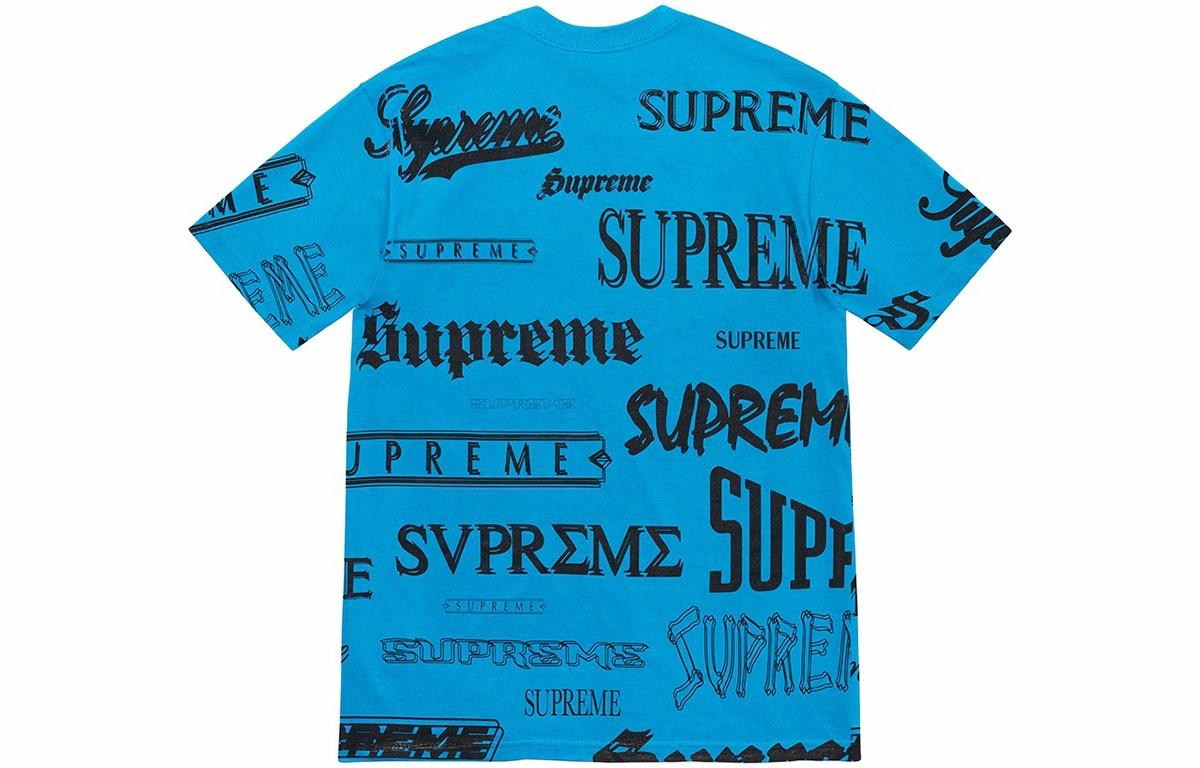 Футболка Supreme FW20 Week 1 Multi Logo Tee (белая)