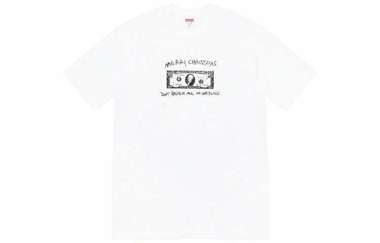 Футболка Supreme Week 18 Spend It Tee (белая)