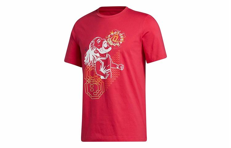 Мужская футболка adidas Rose Social (розовая) — фото 1