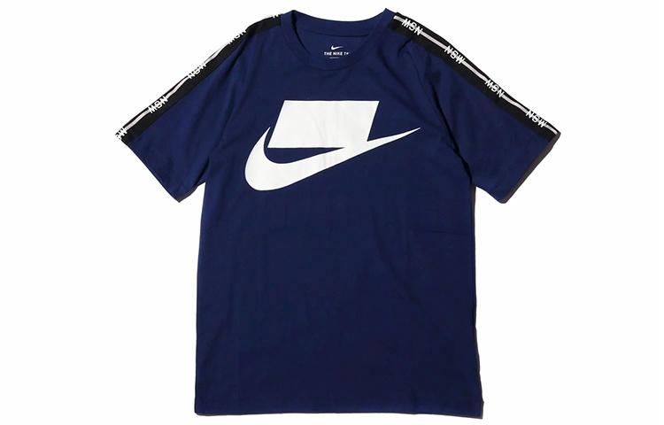 Мужская футболка Nike Sportswear NSW (синяя) — фото 1