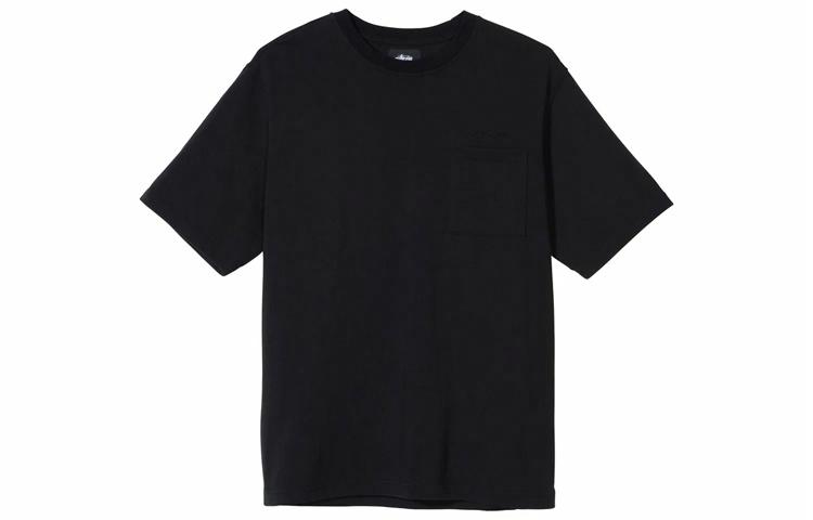 Футболка Stussy Pocket Crew (зеленая)