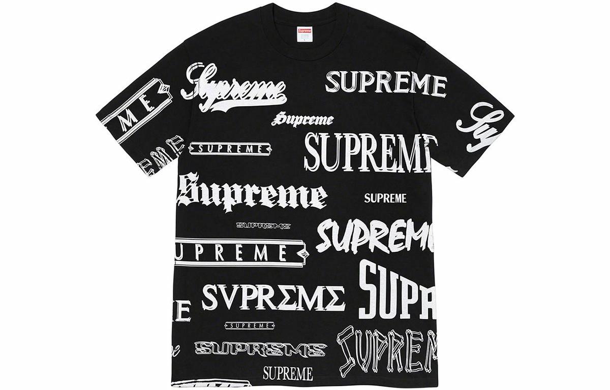 Supreme FW20 Week 1 Bleed Logo SS Top LogoT — купить одежду