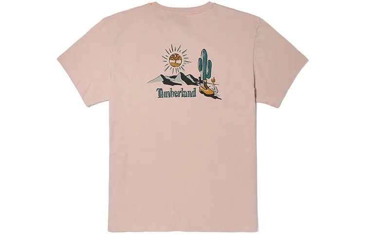 Timberland T Shirt Unisex Light Pink