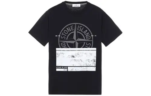 STONE ISLAND T Shirt Men's Black